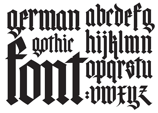 Gothic or Blackletter