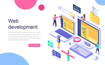 Web Development UI Template