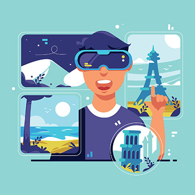 Travel Vector